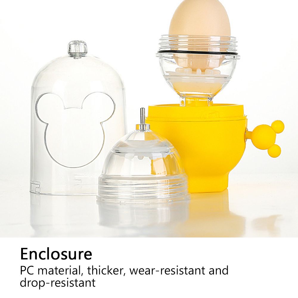 E Scrambler Shaker Whisk Hand Powered Golden Creative Eg G Maker Mixer Cooking Utensil Accessoires Kitchen Tools JU0261