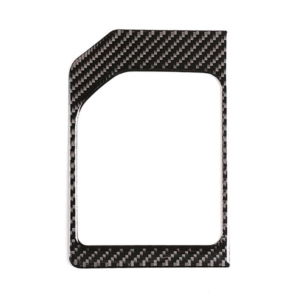 Car Soft Carbon Fiber Gear Shift Box Panel Trim for Tundra