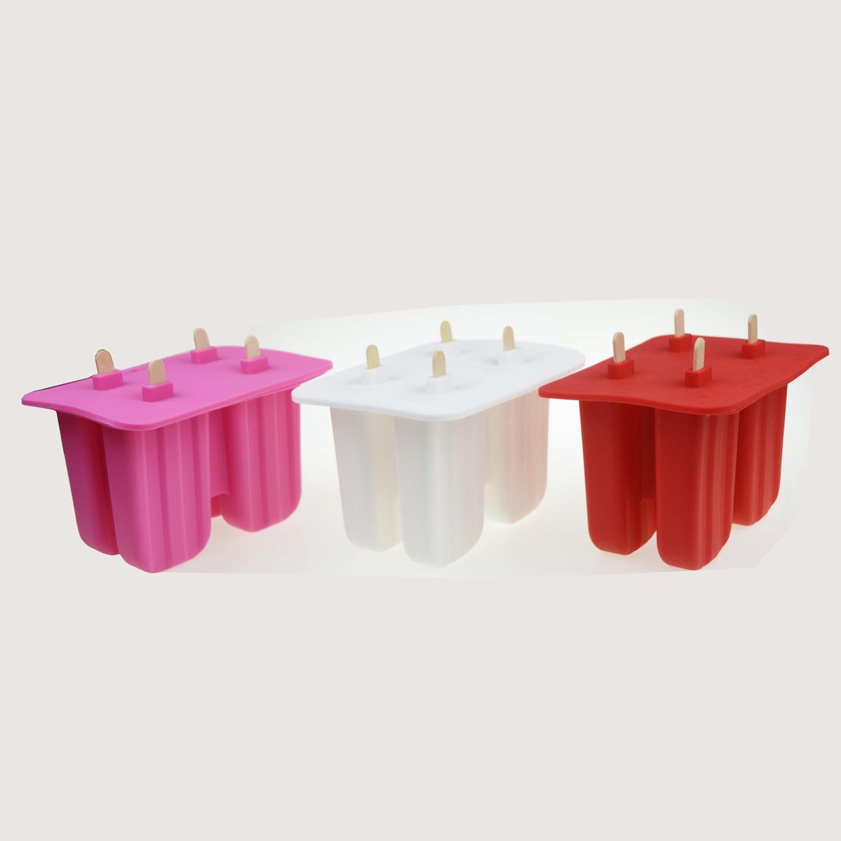 10 Even Ice Cream Ice Cream Mold Silicone Ice Tray Creative Popsicle Mold Ice Cream Abrasive Old Popsicle Ice Box Popsicle bags (50 pcs)