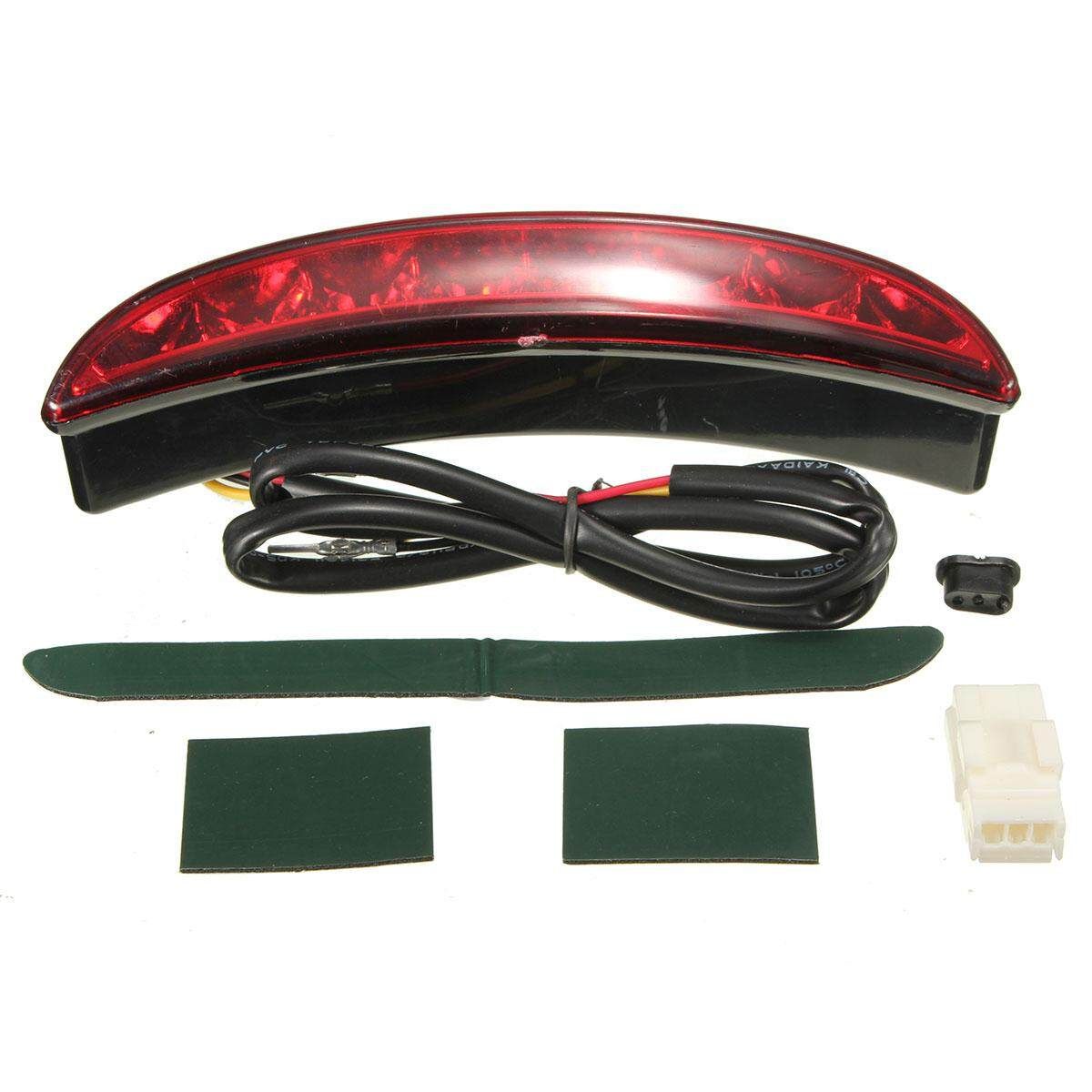 Rear Fender Edge LED Tail Light Taillight For Harley Sportster XL 883 1200 Iron