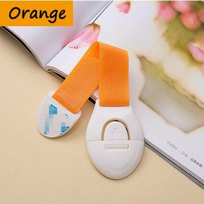Colorful Locks 5pcs OF Lot Cabinet Door Drawers Refrigerator Toilet Lengthened Safety Plastic