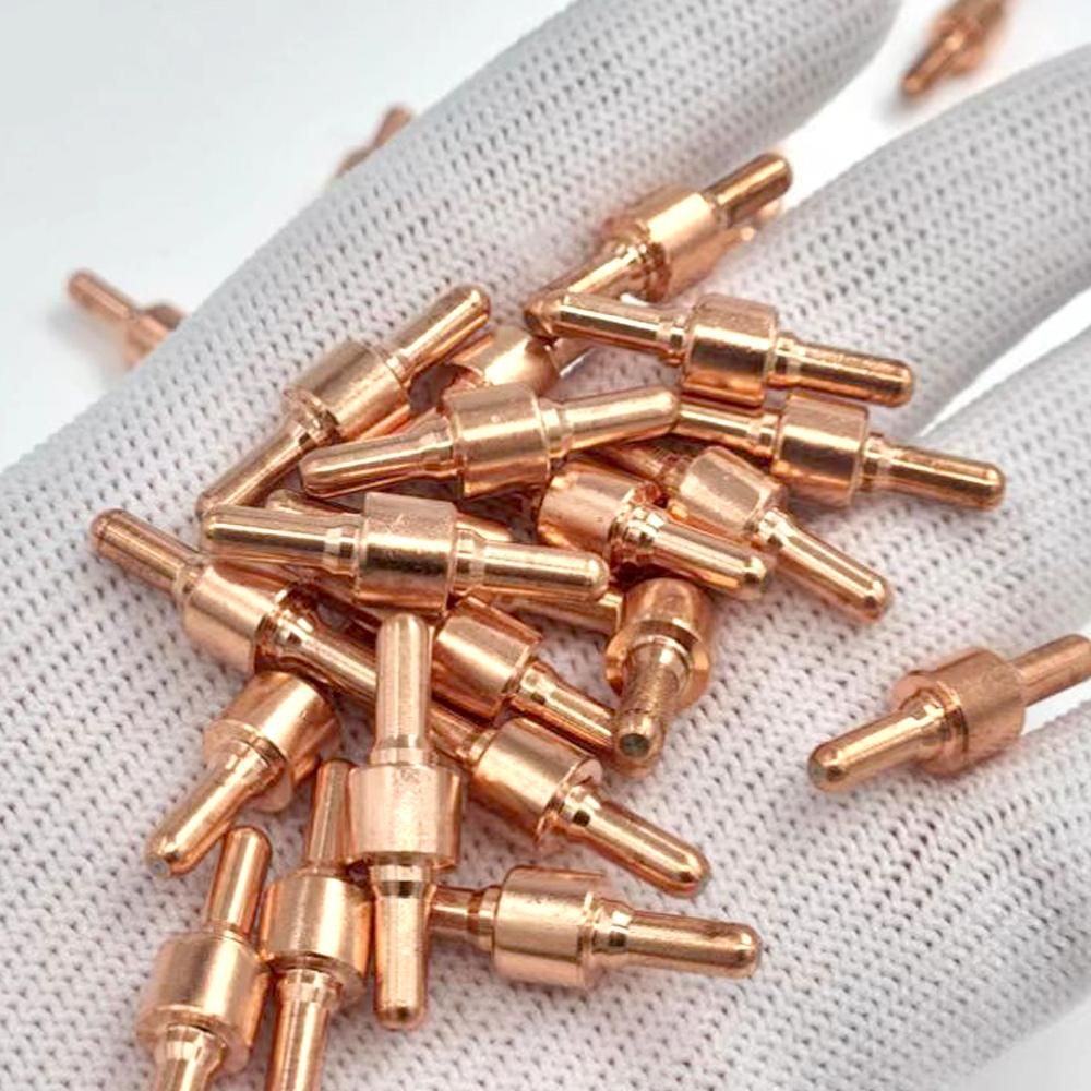 100pcs PT31 Extend Plasma Cutter Torch Nozzle Electrodes Nozzles Kit LG40A Accessory Set