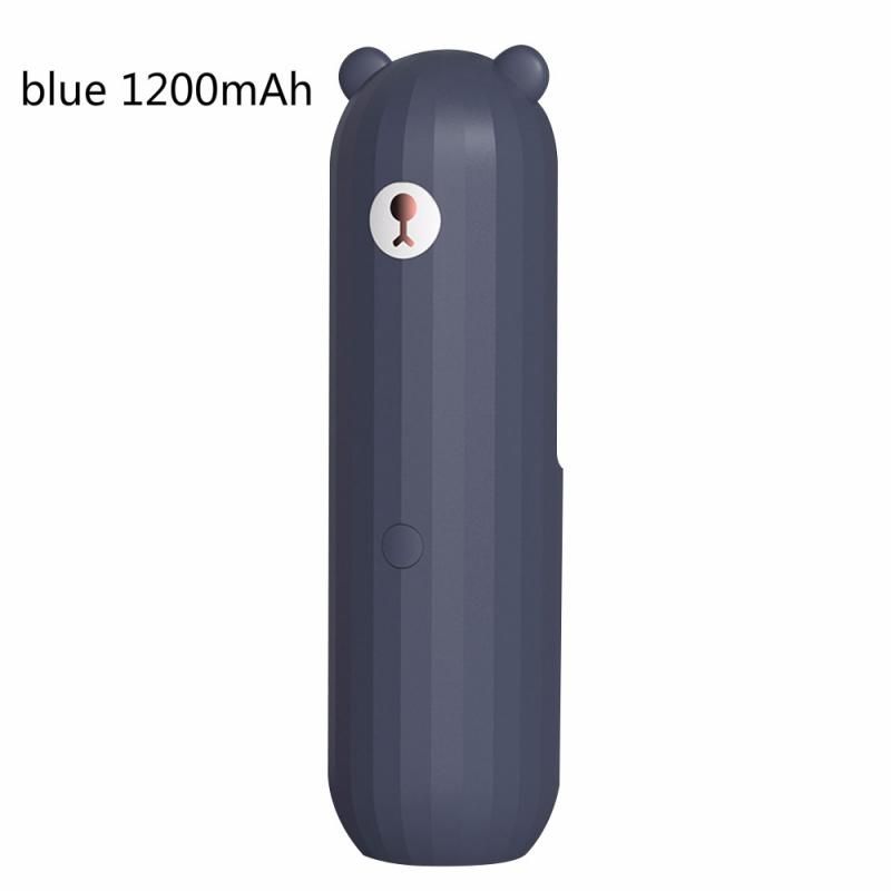 Fan Home Telescopic Charging Fan Fans USB Rechargeable Three Office Treasure Pocket Travel Outdoor Mini 2-in-1 Handheld Colors
