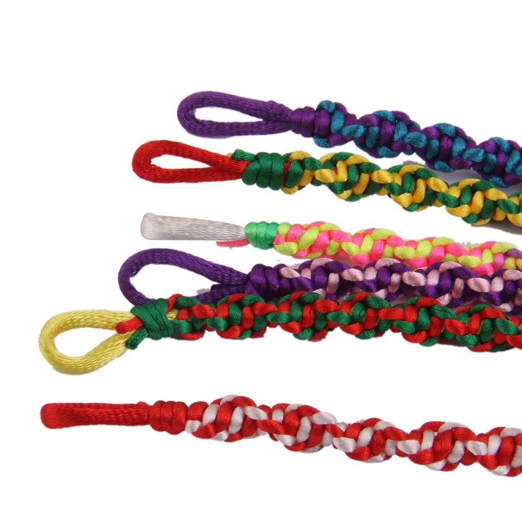Lot 6pcs Handmade FRIENDSHIP BRACELETS Surfer Wristband Hippy Boho