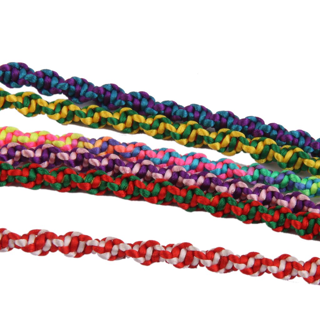 Lot 6pcs Handmade FRIENDSHIP BRACELETS Surfer Wristband Hippy Boho