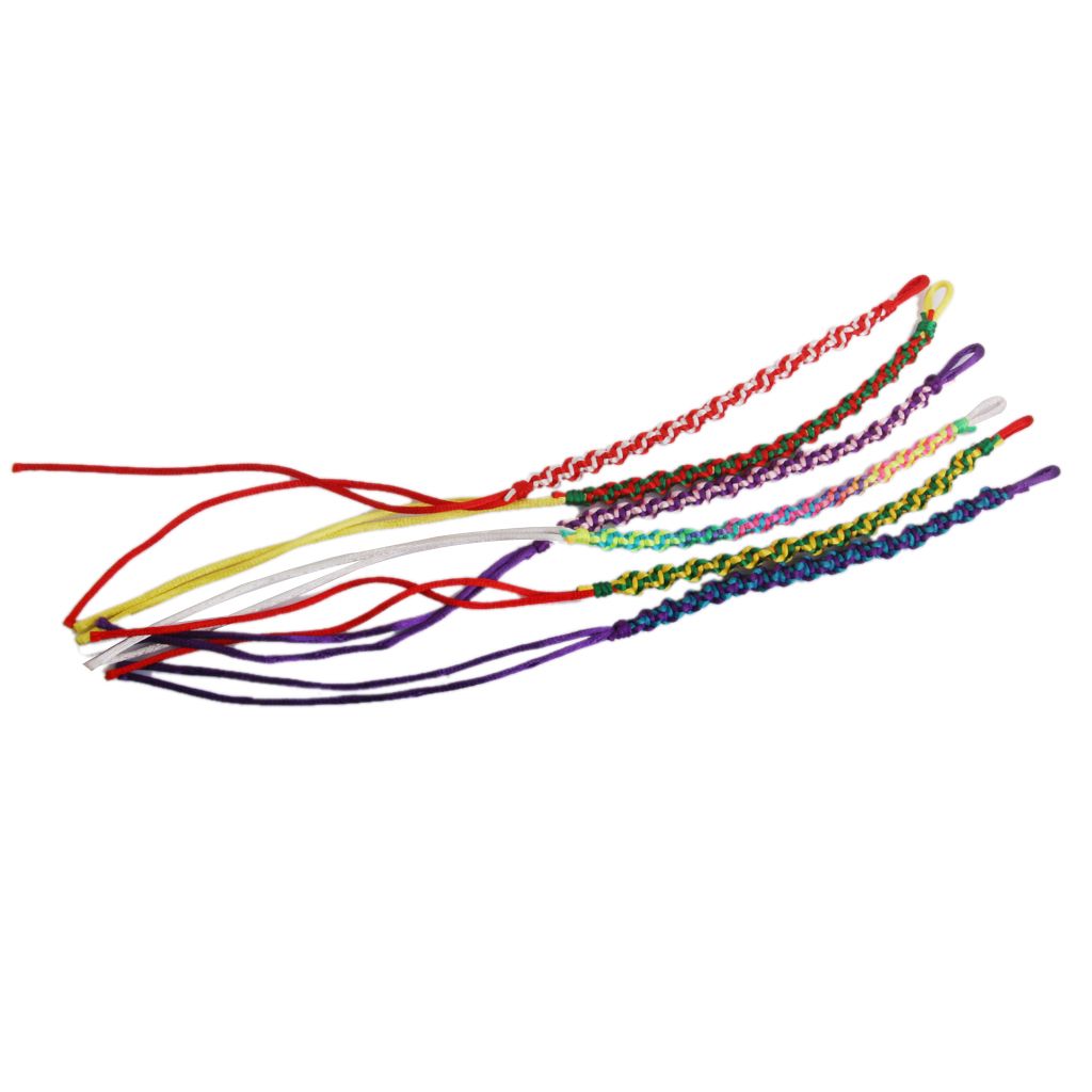 Lot 6pcs Handmade FRIENDSHIP BRACELETS Surfer Wristband Hippy Boho
