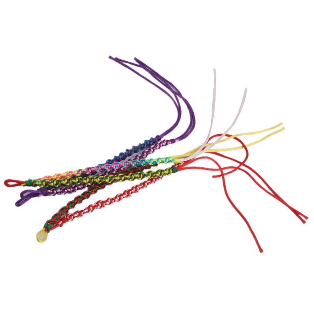 Lot 6pcs Handmade FRIENDSHIP BRACELETS Surfer Wristband Hippy Boho