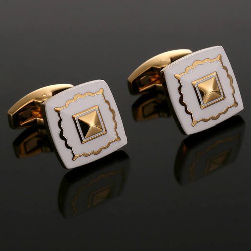 High-quality Golden Cufflinks French Shirt Cuff Cuff Nails