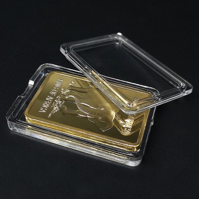 Copper Commemorative Coin Elephant Animal Block Collection Collector