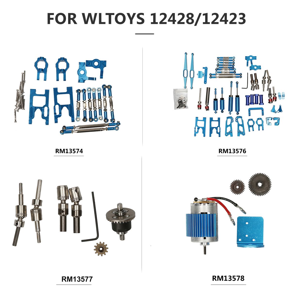 Metal Differential Gear Transmission Drive Shaft For Wltoys