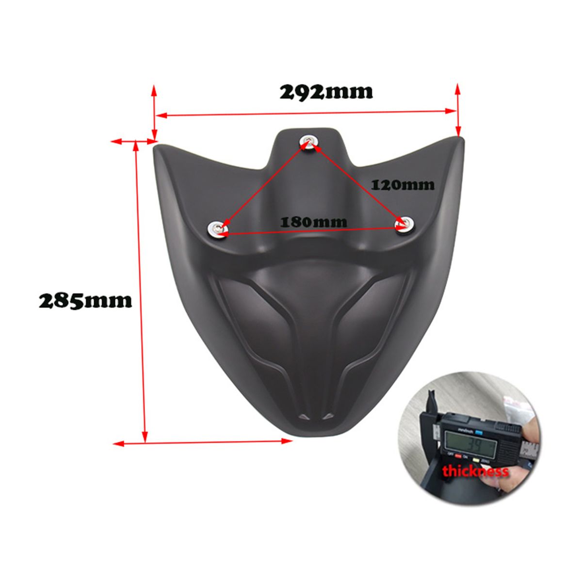 Front Fender Extender Extension Cover Fender Beak Extension