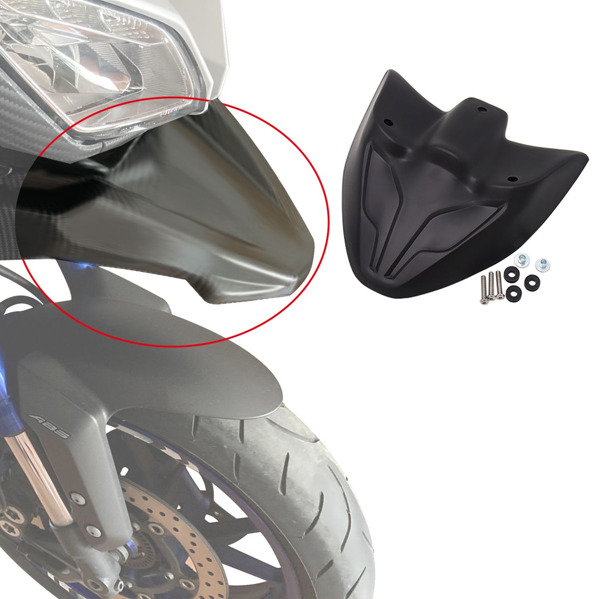 Front Fender Extender Extension Cover Fender Beak Extension