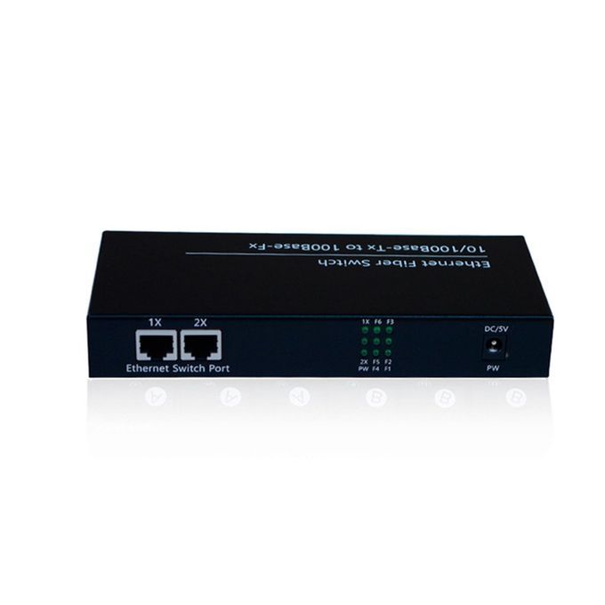 6 Light 2 Ele Tri  Single Fiber Opti Al Trans Eiver Fiber Opti  Swit H-Black-EU