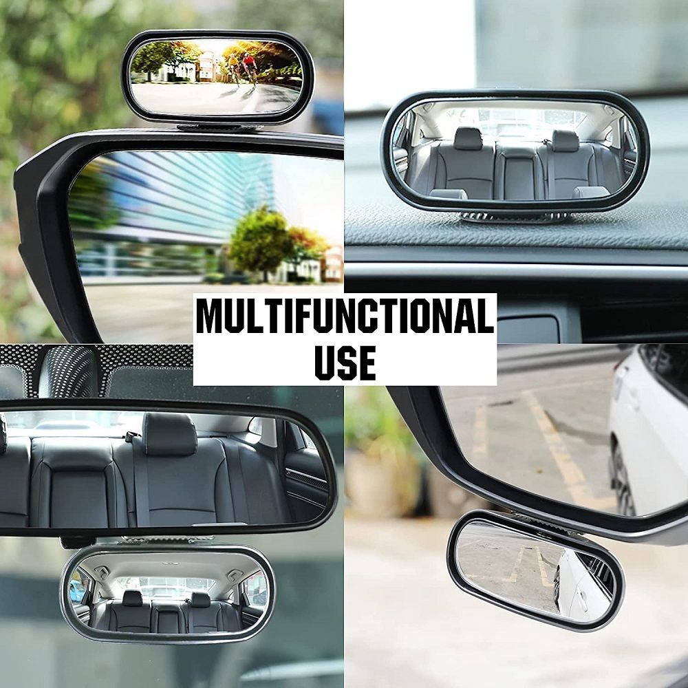 Car Rear View Mirror 360° Rotation Blind Spot Mirror