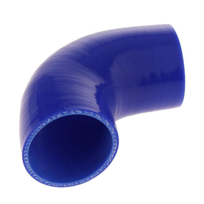3" 90Degree Universal Turbo Silicone Hose Elbow Coupler 76mm 3" Blue