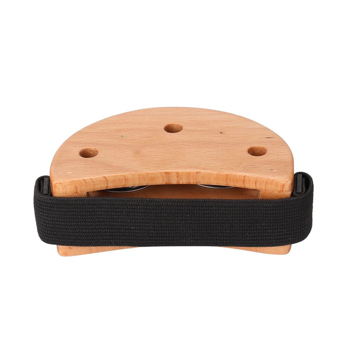 Foot Tambourine Black Drum Companion Jingle Tambourine