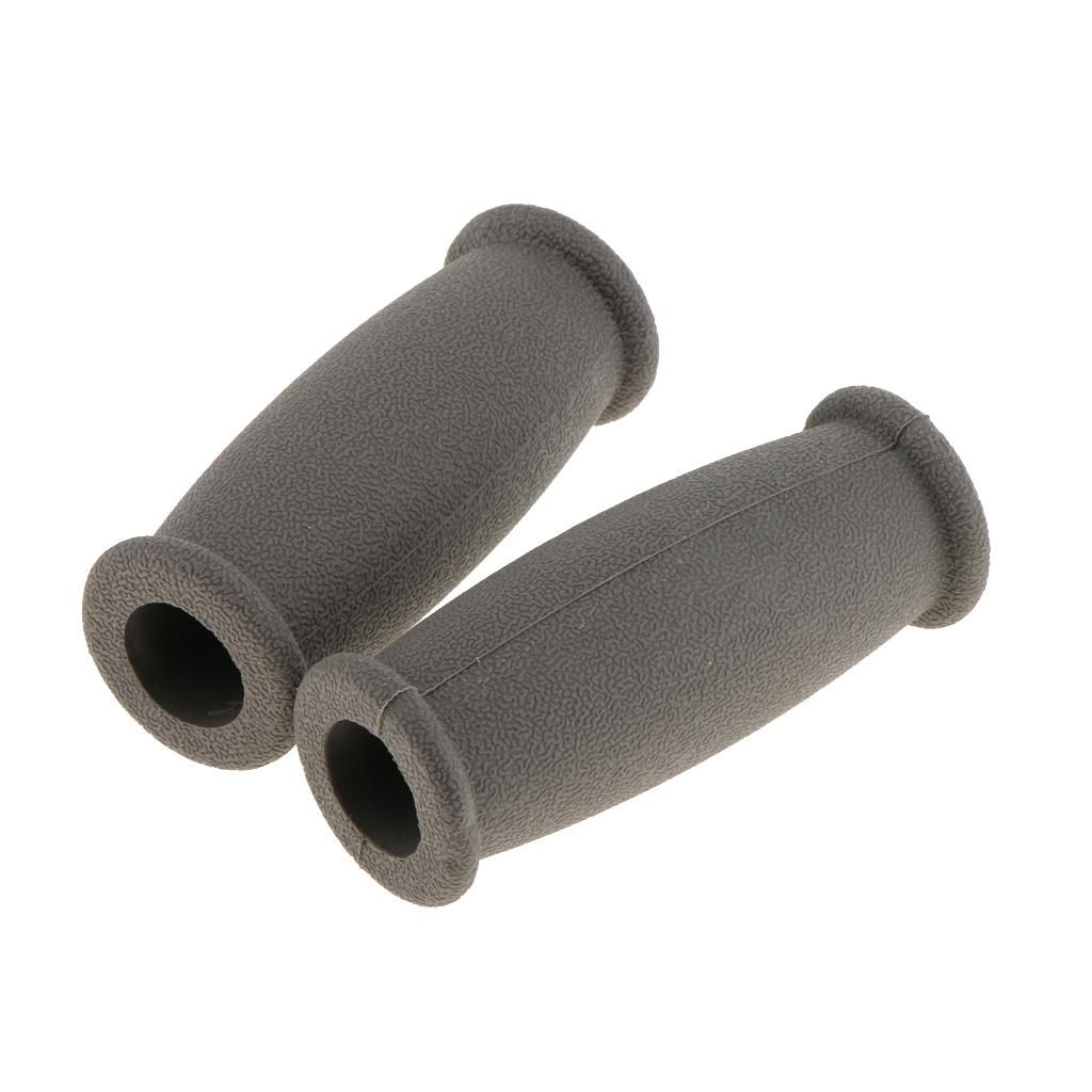 Soft Rubber Crutch Handle Covers Washable Crutch Hand Gray
