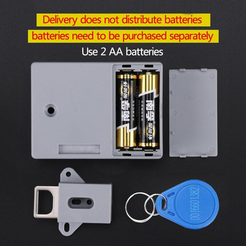Smart R Lock Hidden Drawer Lock Cabinet Door Lock EMID Card Invisible Furniture Lock Wardrobe Electronic Lock