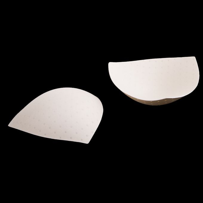 3 Pairs Beige Bikini Removable Bra Pads Inserts Sponge Swimwear Brown