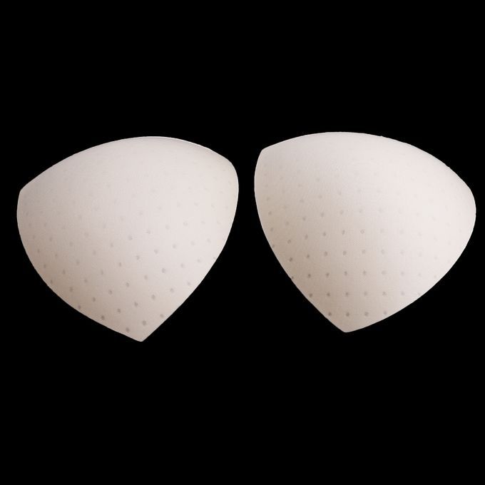 3 Pairs Beige Bikini Removable Bra Pads Inserts Sponge Swimwear Brown
