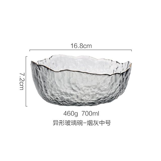 Japanese Style Iceberg Glass Bowl