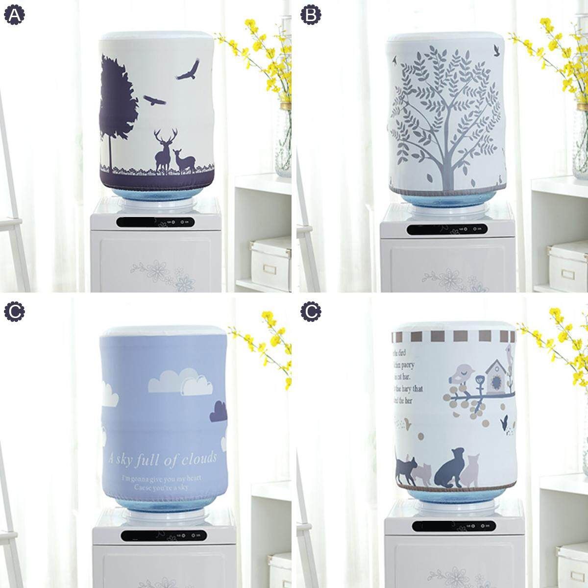 Water Dispenser Bucket Cover Barrel Dustproof Protect Case Home Office Decor Space Grey