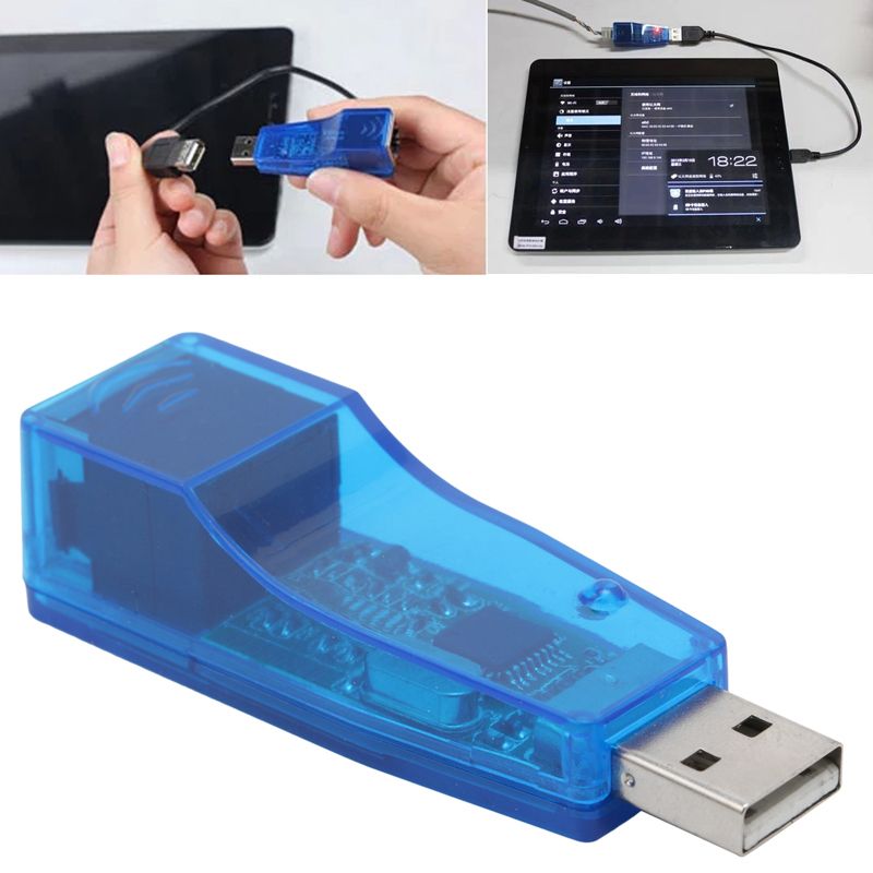 USB 2.0 To Lan Ethernet RJ45 Network Card Adapter 10 100
