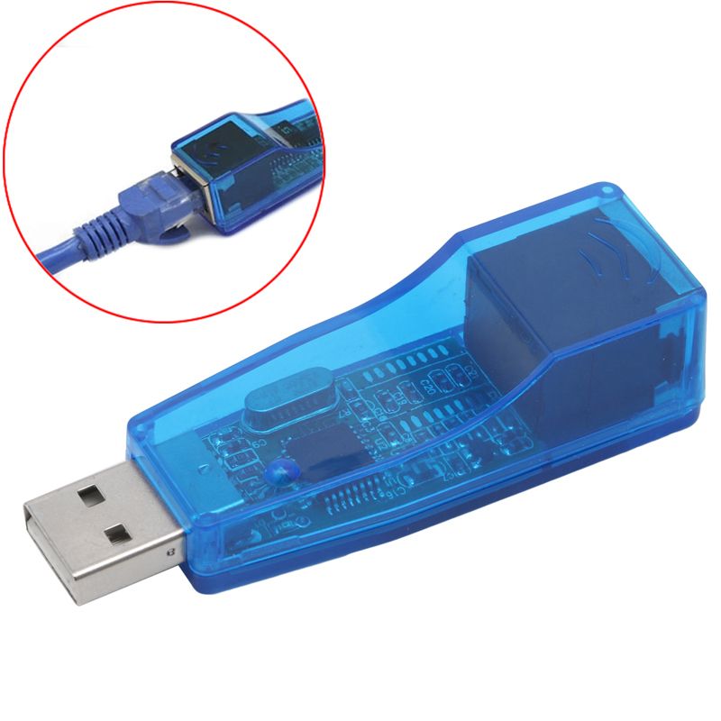 USB 2.0 To Lan Ethernet RJ45 Network Card Adapter 10 100