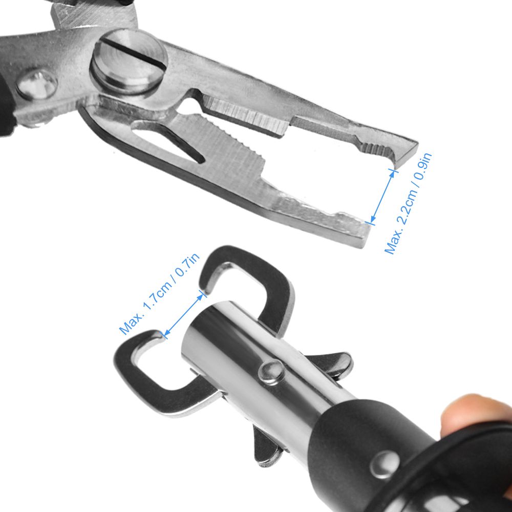 Fish Lip Gripper With Fishing Plier Set Fish Controller