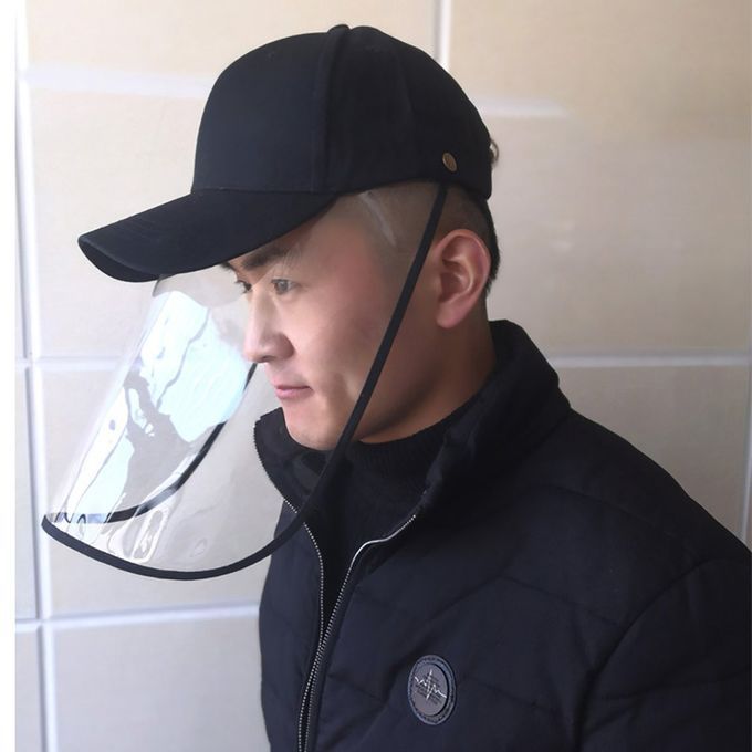 Hat With Mask Cotton Misty SDust Isolation Baseball Cap