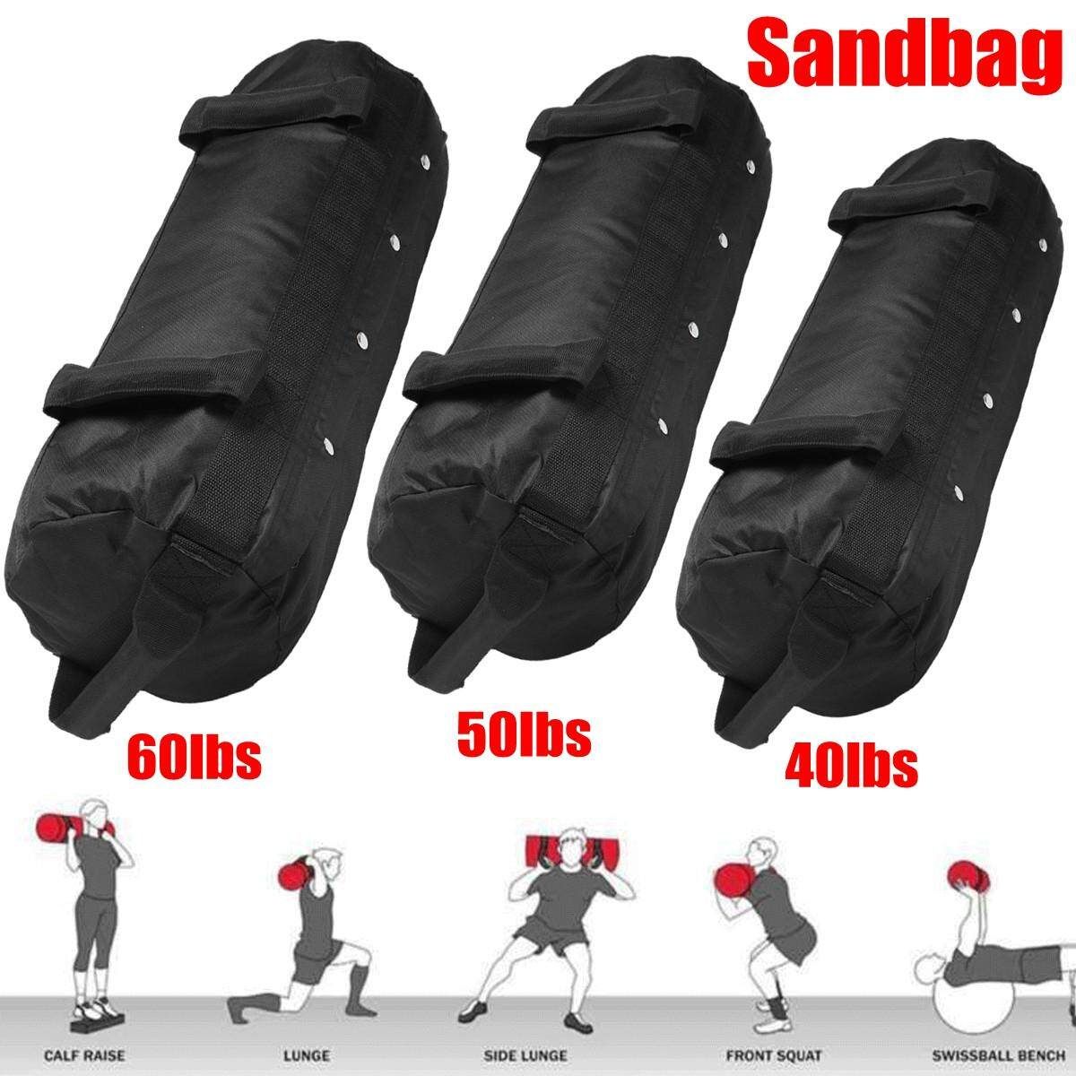 New Cross-fit Sandbag Sand Bags Weights Home Gym Fitness Strength Training 40lbs 40lbs