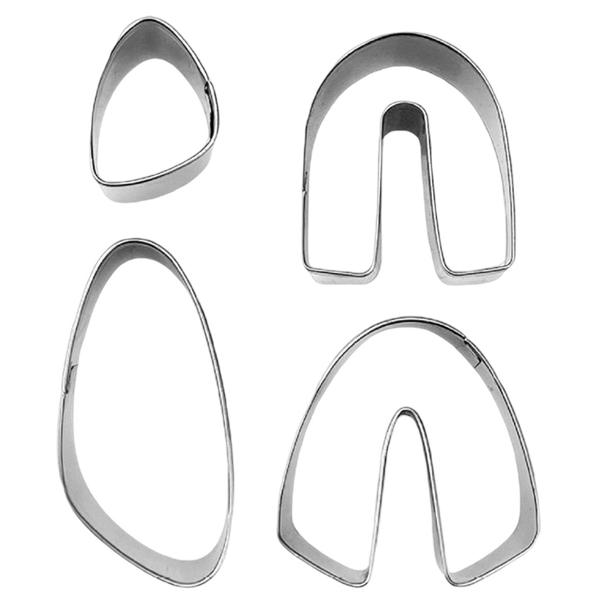 18 Pieces Polymer Clay Cutters DIY Mini  Mold For Cookie