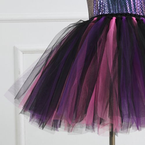 Girls Princess Dress [Mermaid*Halloween*Free Headwear]-21706
