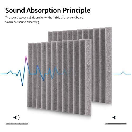 24Pack 1 Inch X 12 Inch X12 Inch Soundproof Foam