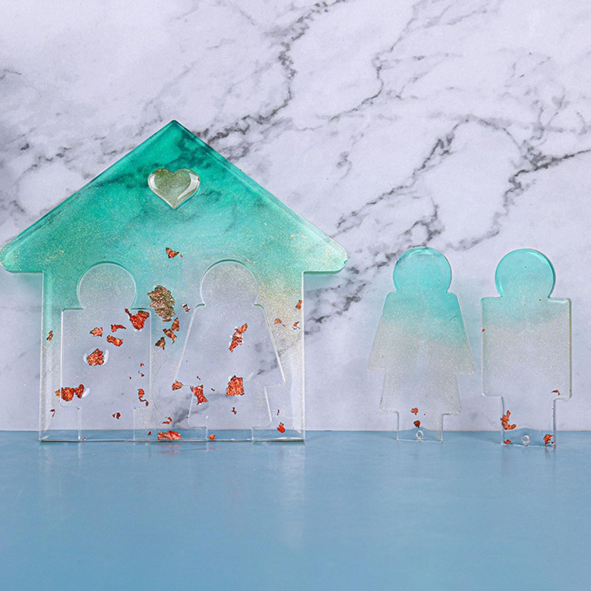 Key Hanger Resin Molds Key Holder Silicone For Wedding Party Key