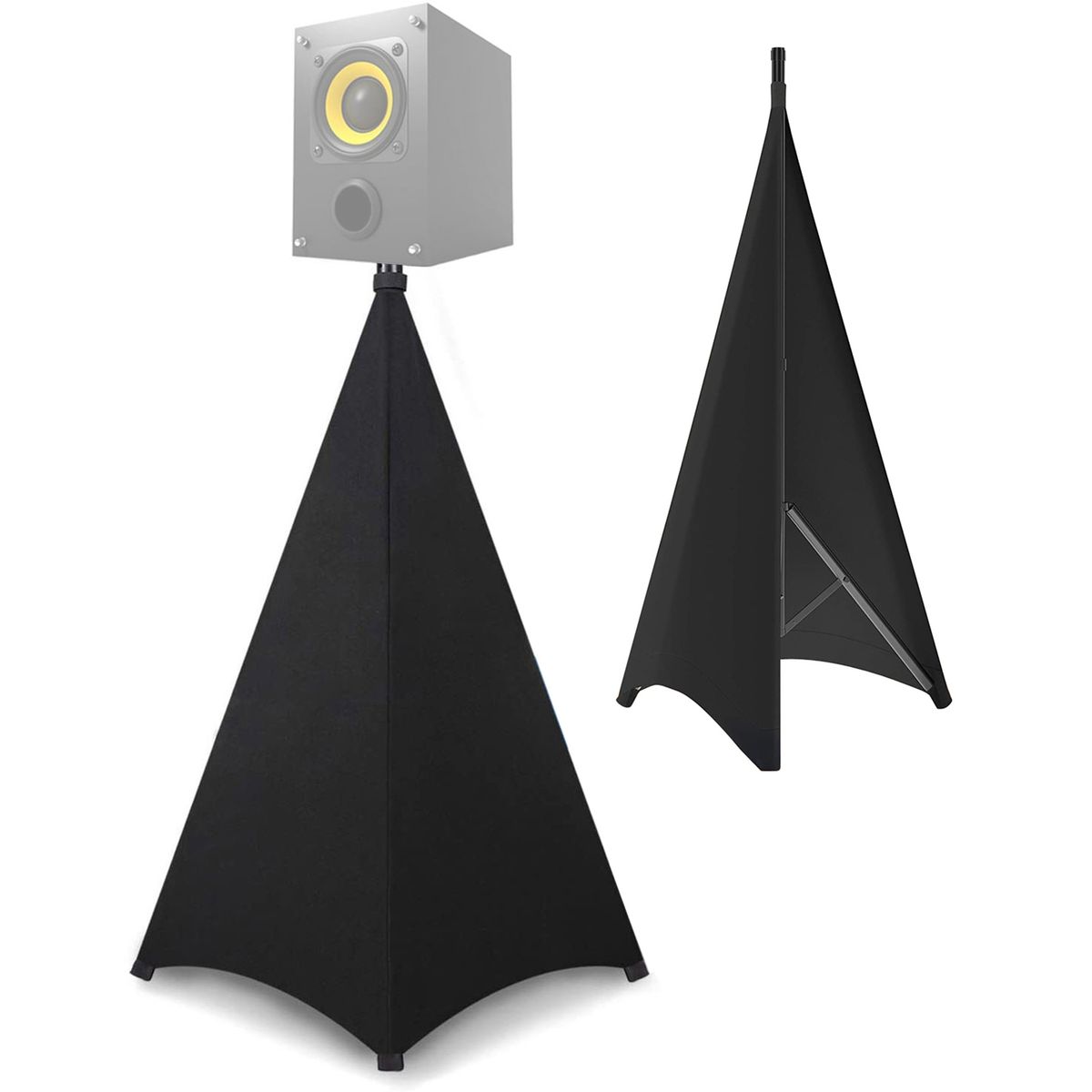 Universal Dj Light Speaker Stand Cover Triple Sided Tripod