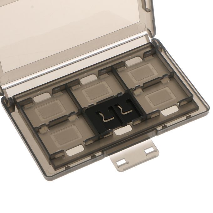 12 Slot Game Memory Card Holder Storage Case Box For  Black