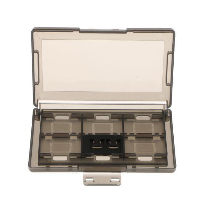 12 Slot Game Memory Card Holder Storage Case Box For  Black