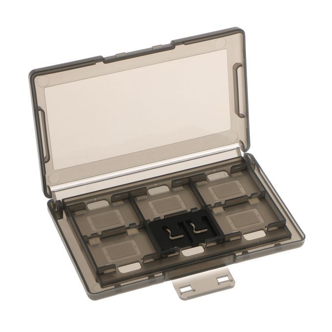 12 Slot Game Memory Card Holder Storage Case Box For  Black
