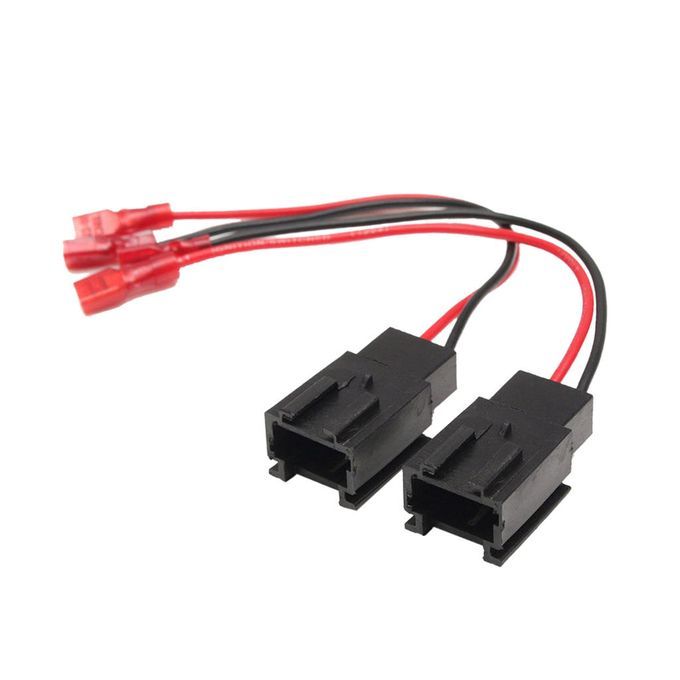 2Pcs Speaker Adaptor Plug Connectors Wire For Citroen C2 1999-2015
