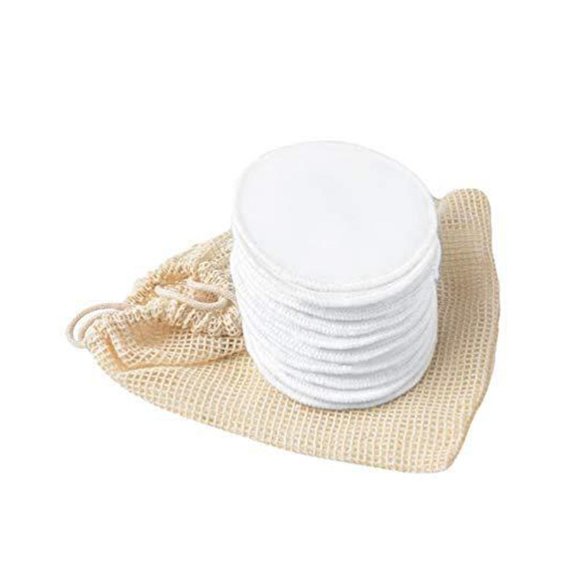 10PCS Reusable Cotton Rounds Makeup Remover Cotton Pads