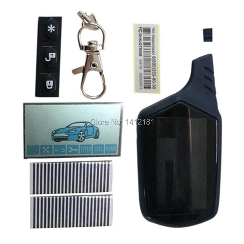 A91 Lcd Display Zebra Paper Lcd Keychain Body Case