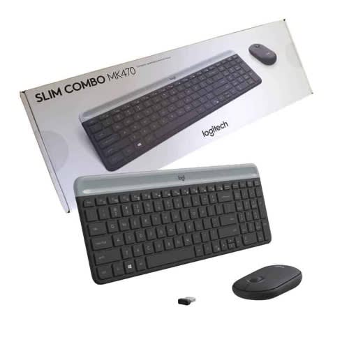 Mk470 Slim Wireless Keyboard And Mouse Combo