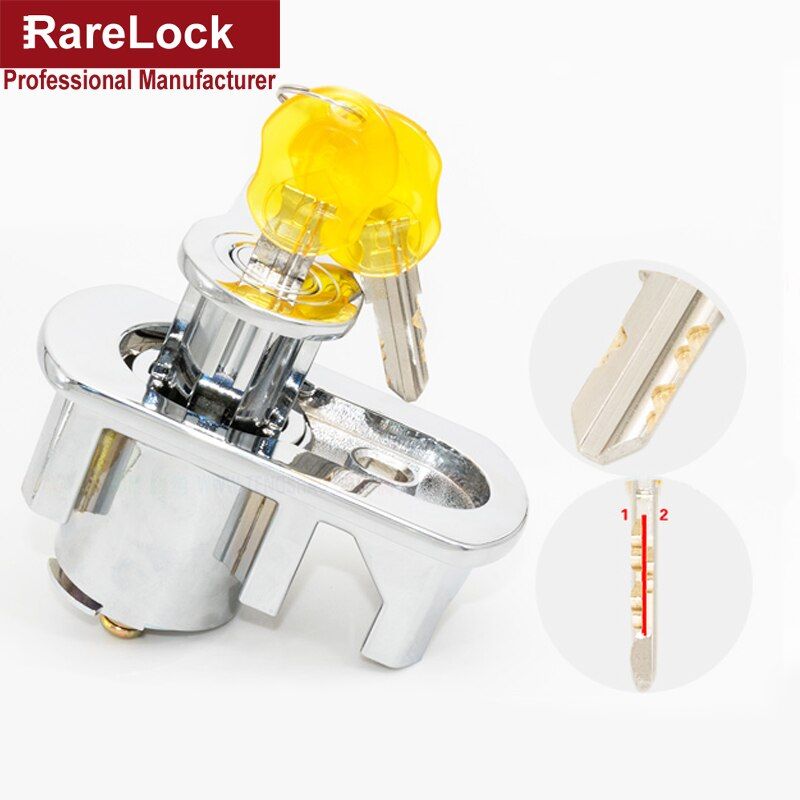 Vending Machine Lock Tubular Key Zinc Alloy For Bussiness Equipment Electrical Cabinet Rarelock G