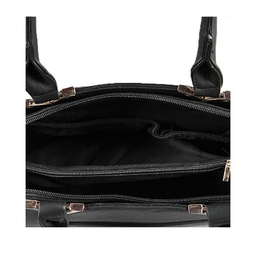 Leather Tote Handbag For Women- Multicoloured