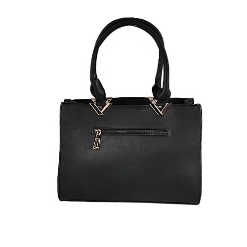 Leather Tote Handbag For Women- Multicoloured