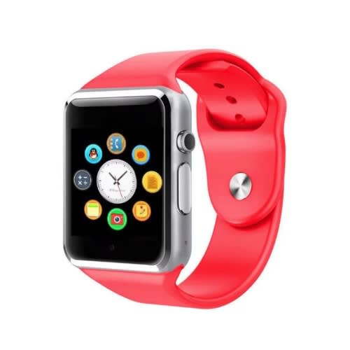A1 Smart Watch Sim & Memory Slot  - Red