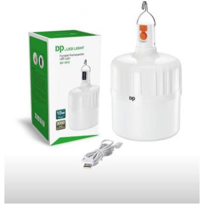 Dp Rechargeable Power Display Led Bulb - 6000mAh
