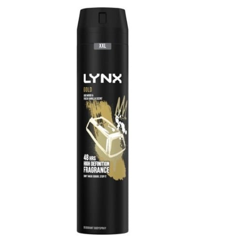 Body Spray Deodorant For Men - Gold - 250ml