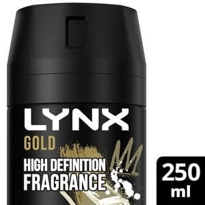 Body Spray Deodorant For Men - Gold - 250ml